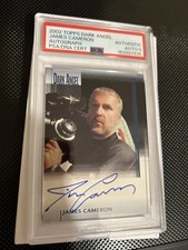 2002 Topps Dark Angel James Cameron Auto PSA Auto 9 picture