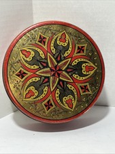 Independent Can company Vintage Tin Starburst Medallion Round Baltimore Maryland picture