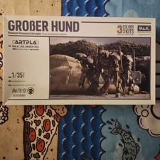 Kaiyodo ARTPLA 1/35 Humanoid Unmanned Interceptor Großer Hund  picture