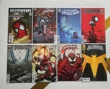 Spider-Man & Venom Comic Lot 8 Books - Skottie Young Variants Carnage Ultimate picture
