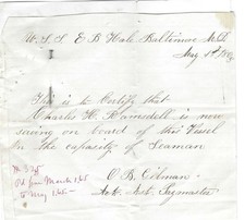 Union Navy Gunboat Ends Civil War Activity While Seaman Remains In Service picture