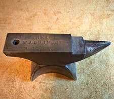 Machinist Miniature Anvil Blacksmithing Stake Tool w/ Stamped Text picture