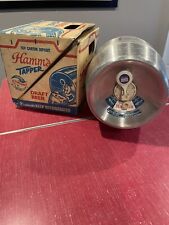 Vintage Hamm’s Beer Aluminum Tapper Keg With Carrying Carton picture