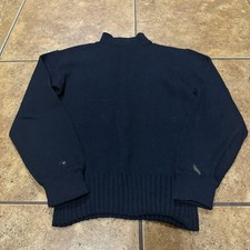Vintage 40s WWII US Navy GOB Wool Deck Sweater Size 38 1940s WW2 Military USN picture