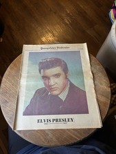 Youngstown Vindicator Newspaper Elvis Presley 1935-1977 Cover picture