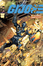 G.I. JOE #26 JONBOY MEYERS 1:50 RI INCENTIVE COBRA BAT VARIANT TRANSFORMERS RARE picture