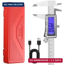 6'' Rechargeable Digital Caliper, All Metal & Long Lasting Design picture