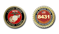 8431 Psychological Operations Noncommissioned Officer USMC MOS Challenge Coin picture