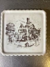 Vintage W.H. Grindley & Co England 1800s 5.25” Trivet Dish picture
