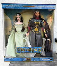 The Lord of The Rings: Barbie as Arwen & Ken as Aragorn Dolls (2003, Mattel) NIB picture