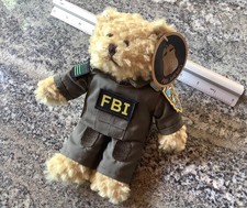FBI SWAT Stuffed Animal Teddy Bear New With Tags - Authentic FBI RA Merch picture