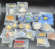 Vintage TOYS R US Employee Pin Collection Lot (22) Sealed Rare Times Square picture