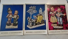 Vintage M.J. Hummel Goebel Calendars 1968, 1969 & 1975 – Lot of 3 picture