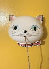 Vintage 1950s MCM Howard Holt Cozy Kitten String Holder Japan picture