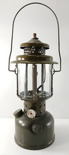 Vintage 1958 Coleman Single-Mantle, Quad-Glass Military Issue Gas Lantern CLEAN picture