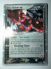 Rocket's Scizor ex 101/109 Holo Ultra Rare Team Rocket Returns Pokemon picture