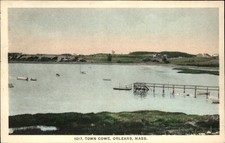 Orleans MA Town Cove The New England News Company c1900s-10s Vintage Postcard picture