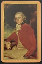 Captain William Bligh by Sir Joshua Reynolds VTG Single Swap Art Playing Card picture