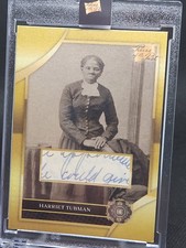 HARRIET TUBMAN | 2026 Pieces of the Past Civil War Handwriting Relic H-5 picture