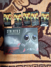 Stalker 2 Interactive Almanac Book + 5 sealed booster pack picture