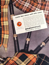1948 Original Esquire Art Ad Advertisement Mooresville Rayon Fabrics picture