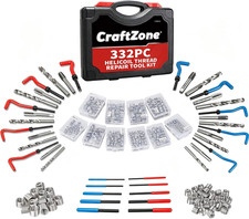 332PC SAE Metric Thread Repair Helicoil Insert Kit picture