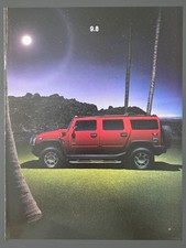 2004 2-Page PRINT AD Hummer H2 SUV Limited Edition