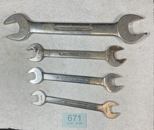 4 BRITOOL Metric Open Spanner Wrench Vintage Tool 30 27 19 18 17 16 15 14 mm car picture