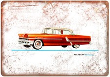 Vintage 1955 Mercury Monterey 4-Door Sedan Auto Ad Retro Look Metal Sign A11687 picture