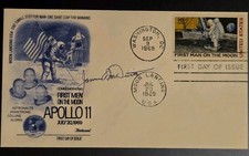 James MCDIVITT Apollo 9 Astronaut Signed MOON LANDING First Day Postal Cover picture