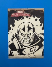 Skybox 2008 Marvel Masterpieces Artist Sketch Card Apocalypse by Tony Perna 1/1 picture