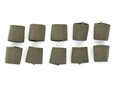 MOLLE Tactical Elastic Webbing Keeper Pack - Ranger Green - For Rucksack Straps picture