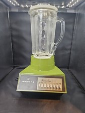 Vintage Waring Futura Series 8 Speed Blender Avacado Green Tested Works All Spds picture