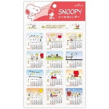 2027 Hallmark Sticker Calendar Snoopy #01 picture