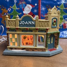 Jo-Ann Fabric And Craft Store Holiday Inspirations Christmas Village House IOB  picture