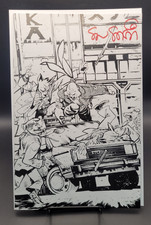 Usagi Yojimbo: Kaito '84 #5 SDCC B&W Variant - Signed by Stan Sakai (w/COA) picture