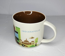 Starbucks Indianapolis Coffee Mug You Are Here Cup 14 oz. No Box 2017 picture