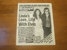 1977 DEC 20 MIDNIGHT GLOBE NEWSPAPER - LINDA'S LOVE, LIFE WITH ELVIS - NP 4739 picture