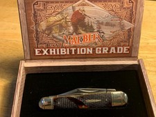 Marbles Large Whittler Brown Checkered 4 1/2