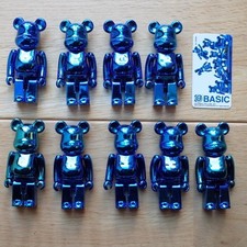BE@RBRICK Metallic Blue Series 23 9 Pack 100 Percent Medicom Toy Fig picture