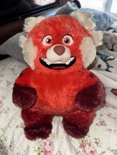 NWOT Build a Bear Workshop Turning Red Panda Disney Pixar Plush Displayed Only picture