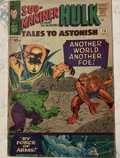 Tales to Astonish #73 1965 The Watcher The Hulk, The Sub-Mariner Marvel picture
