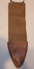 ORIGINAL MILITARY WWI BRAUER BROS DATED STAMPED 1918 BOLO SCABBARD SHEATH COVER picture
