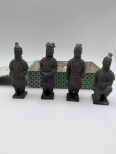 Vintage Chinese Terracotta Warrior Figurines picture