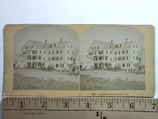 Gorham House Gorham NH Stereoview Kilburn Brothers 1870s New Hampshire Flat picture