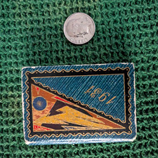 The Blackmer Furniture Co. 1931 Tom Thumb Engagement Calendar Stamp Case Blue picture