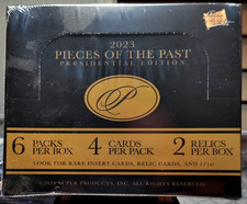 2023 PIECES OF THE PAST PRESIDENTIAL EDITION FACTORY SEALED HOBBY BOX picture