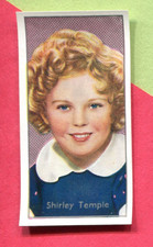 1936 CARRERAS LTD. FILM STARS TOBACCO CARD #22 SHIRLEY TEMPLE picture