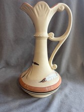 Vintage Hand-Painted Southwest Pottery Water Pitcher, Betty Selby #324 picture