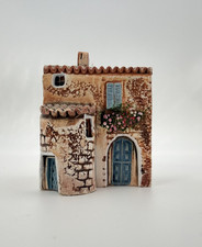 Gault Original 1996 Provence France Handmade Ceramic Miniature House Vintage picture
